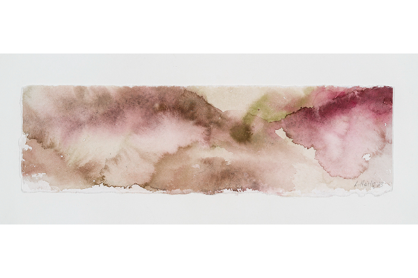 Transported XVI, aquarelle sur papier Nujabi, 10x3p.